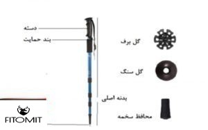 نکات استفاده از باتوم | باتوم کوهنوردی | باتوم  |