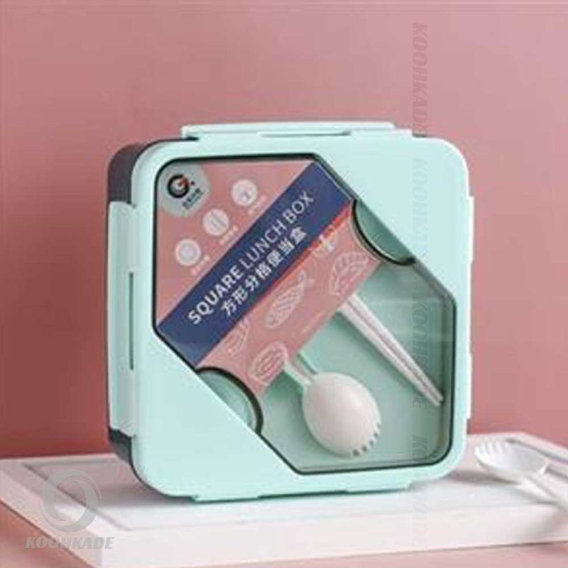 ظرف غذا LUNCH BOX مدل SQUARE|لانچ باکس SQUARE LUNCH BOX|لانچ باکس SQUARE|ظرف غذا SQUARE LUNCH BOX| لانچ باکس