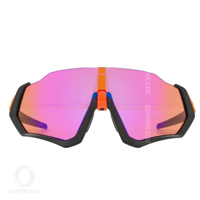 عینک OAKLEY تک لنز FLIGHT JAKET OAKLEY Black Orange