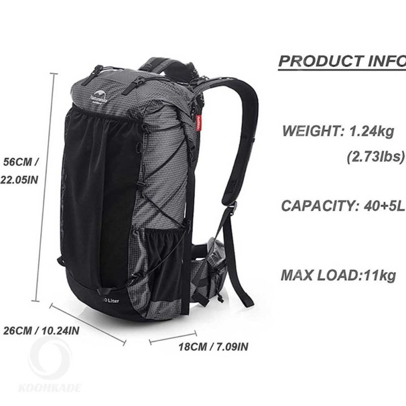 کوله پشتی NATUREHIKE 40 L