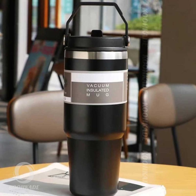 تراول ماگ دسته دار VACUUM CUP 900 ML |تراول ماگ اسپورت 2 حالته SPORT| تراول ماگ 2 حالته اسپرت SPORTS| تراول ماگ Sports |تراول ماگ دو قفله اسپورت |خرید تراول ماگ | قیمت تراول ماگ | تراول ماگ