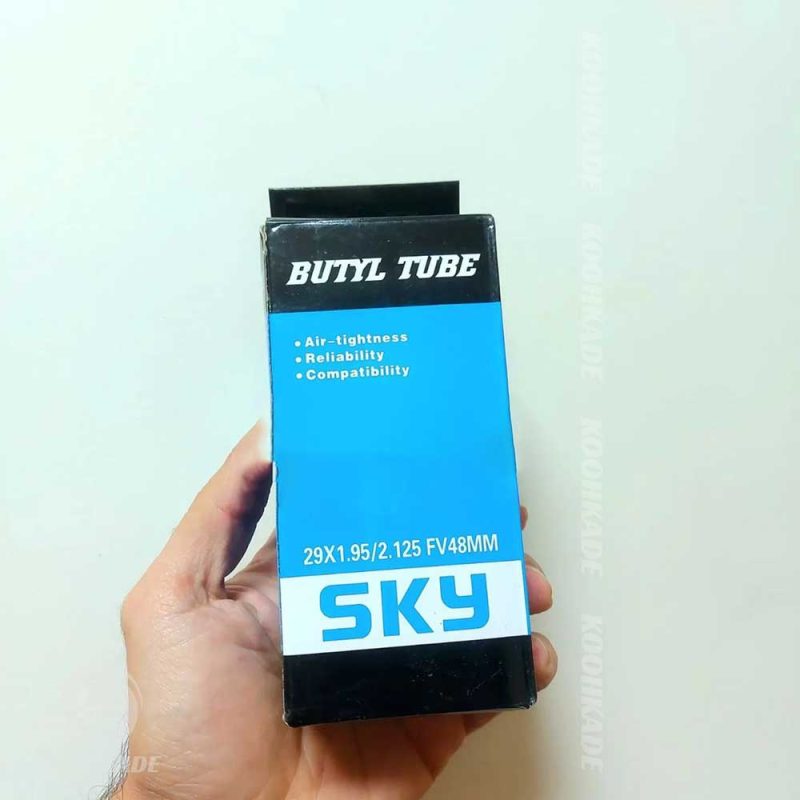 تیوپ دوچرخه 29 BUTYL SKY FV | تیوپ دوچرخه اسکای مدل fv48mm 27.5×1.95 | تیوپ کورسی Sky | تیوب دوچرخه کورسی SKY| تیوپ 27.5 BUTYL SKY FV