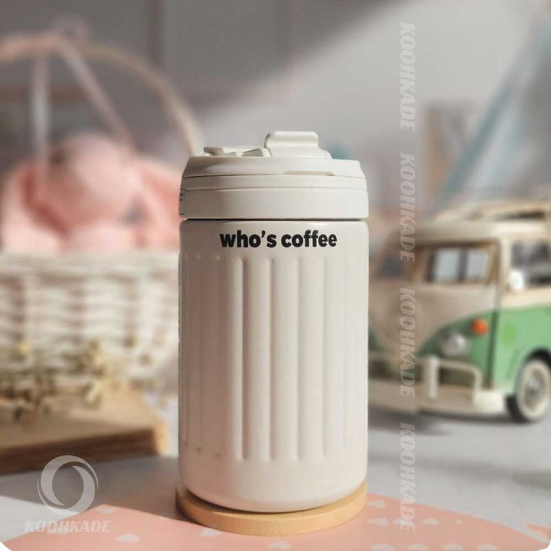 تراول ماگ WHOS COFFEE دو درب 480 میلیمتر | تراول ماگ WHOS COFFEE | تراول ماگ Iهوز کافی تراول ماگ لایو 400 میلی لیتر | تراول ماگ لایو کوهنوردی | تراول ماگ لایو کمپینگ | تراول ماگ لایو طبیعتگردی