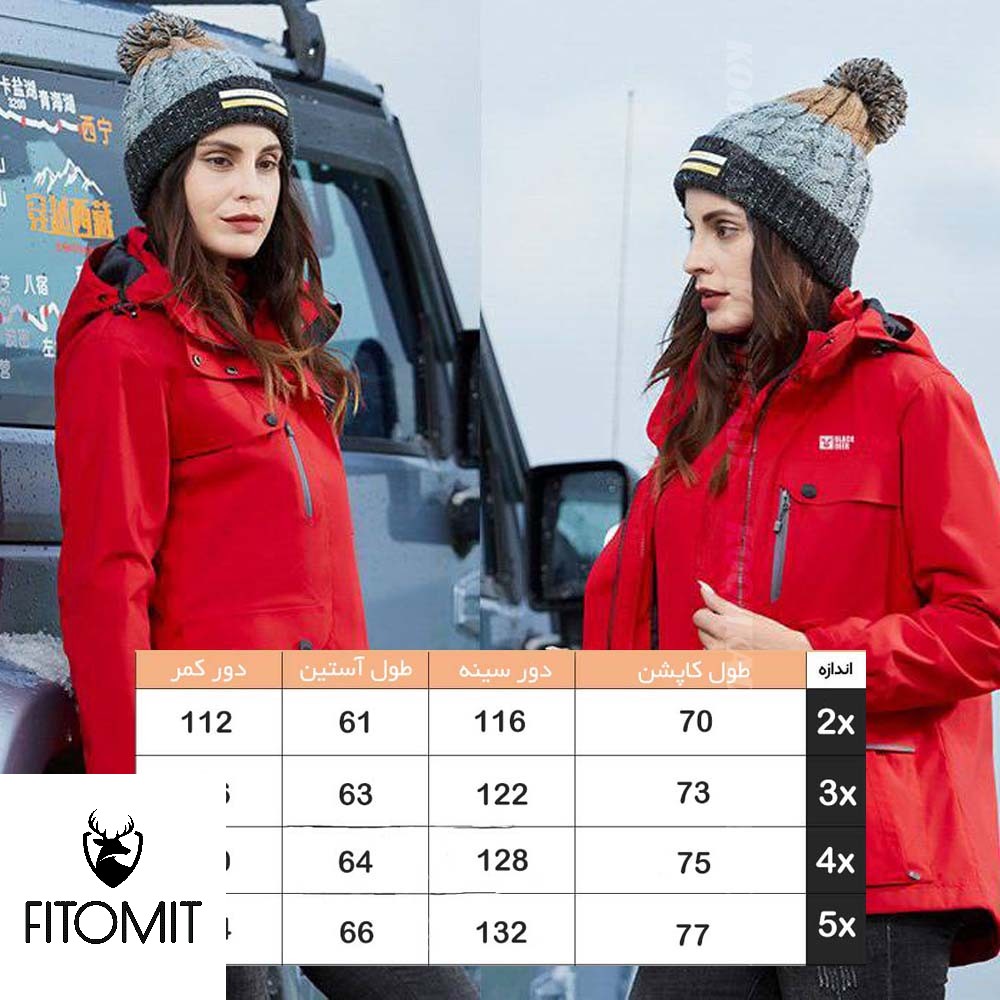 کاپشن دوپوش بلک دیر BLACKDEER کد 6088 W - Image 10