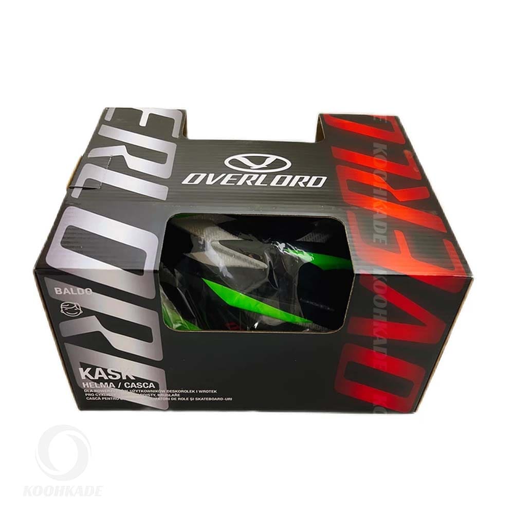 کلاه دوچرخه OVERLORD HY032 G-BLACK - Image 5