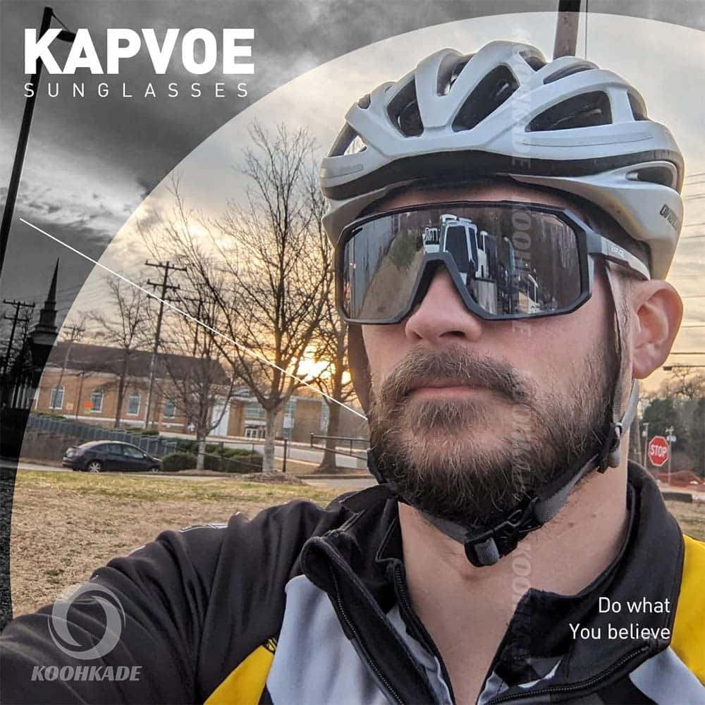 عینک 3 لنز KAPVOE K62-08 مدل WBLACK - Image 12