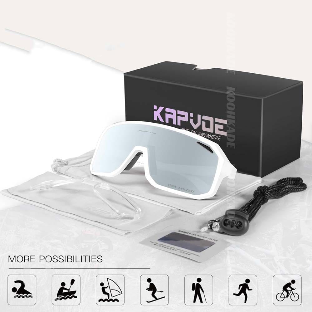 عینک 3 لنز KAPVOE K62-08 مدل WBLACK - Image 9