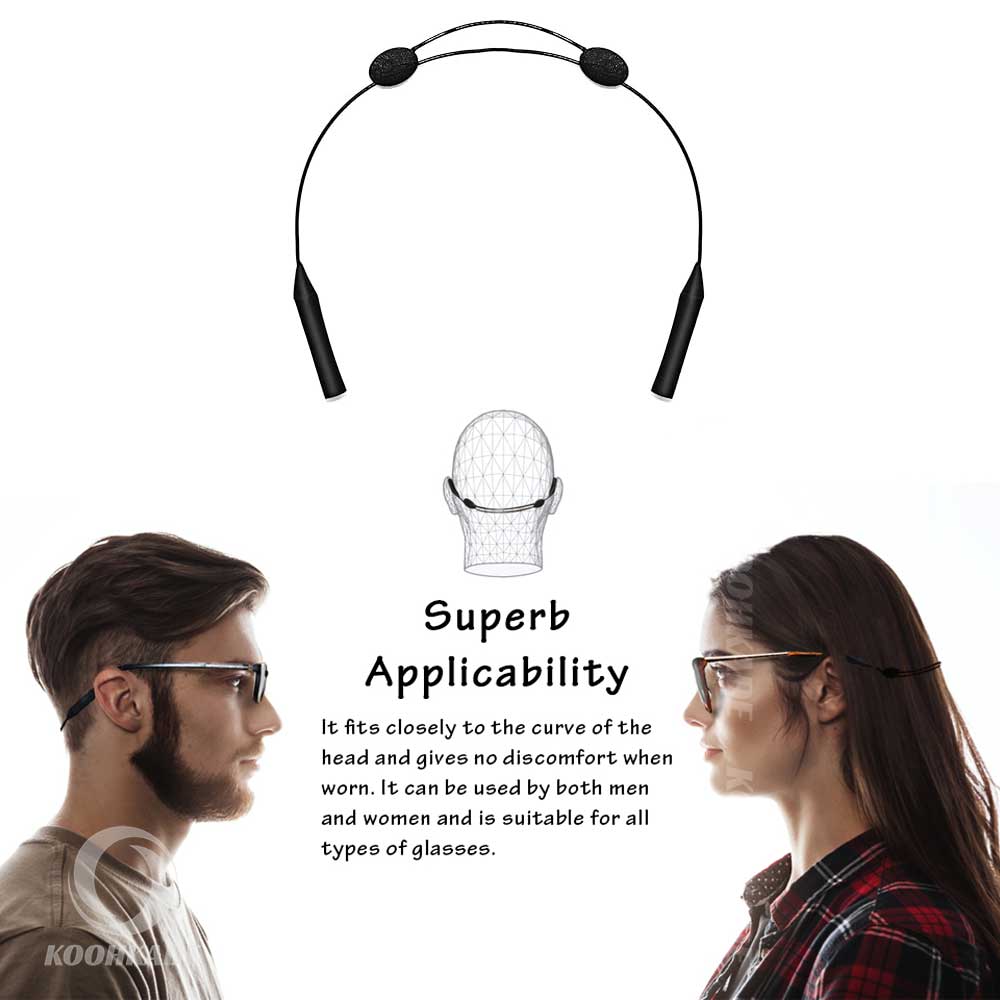 بند عینک قابل تنظیم مدل Glasses Strap - Image 4