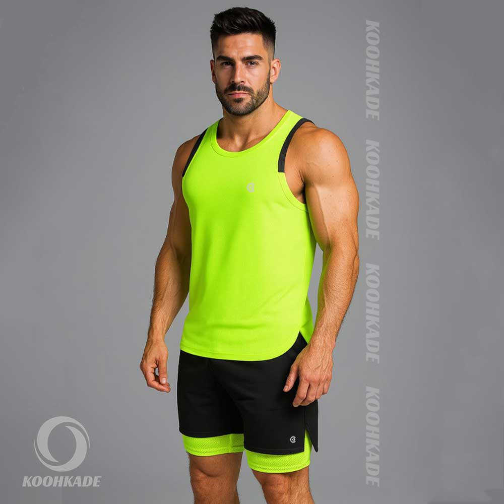 حلقه ای مردانه COCO-141| تیشرت حلقه ای کوکو| ست حلقه ای و شلوارک کوکو|‌ست حلقه و شلوارک | فروشگاه لوازم کوهنوردی کوهکده