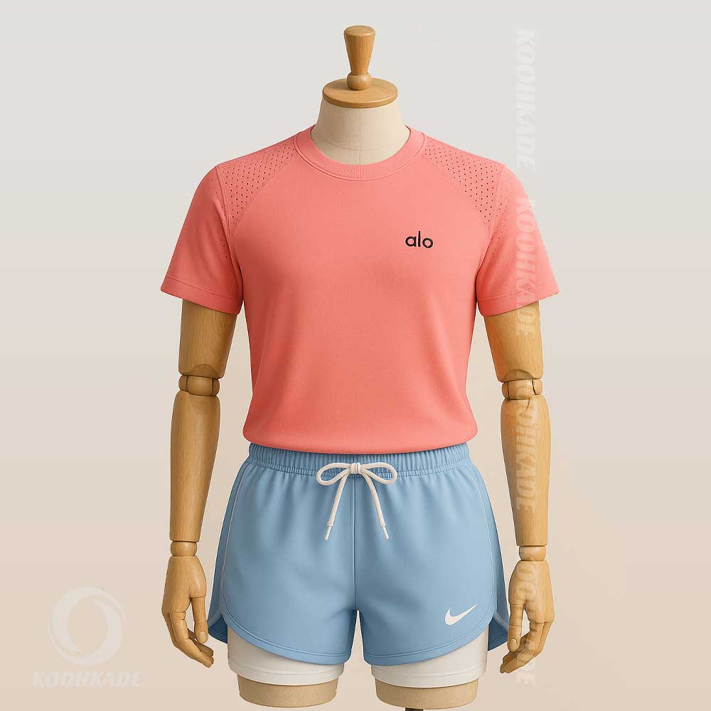 تیشرت زنانه لیزری ALO| تیشرت سوزنی الو|تیشرت لیزری nike | تیشرت سوزنی ALO| خرید تیشرت ALO| قیمت تیشرت ALO|