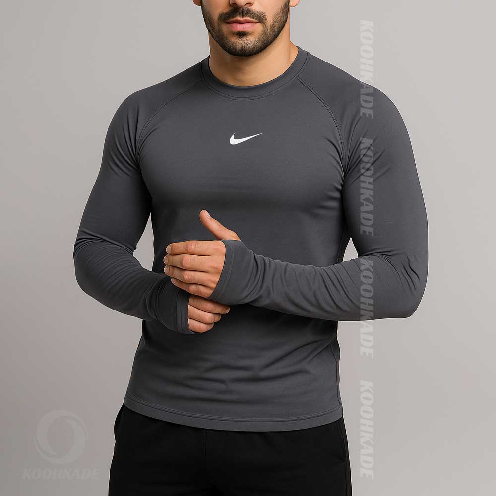 تیشرت آستین بلند فینگردار NIKE|تیشرت نایک | تیشرت زنانه |تیشرت مردانه |تیشرت طبیعتگردی | تیشرت نیم زیپ | تیشرت کوهنوردی | تیشرت کوهکده |نیم زیپ نایک