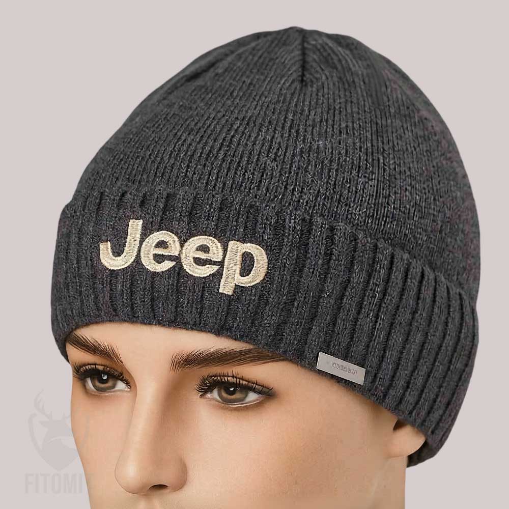کلاه بافت JEEP|کلاه داخل پلار جیپ |خرید کلاه پلار jeep|قیمت کلاه بافت پلار مردانه |قیمت کلاه زمستانی برای کوهنوردی |خرید کلاه بافت از کوهکده