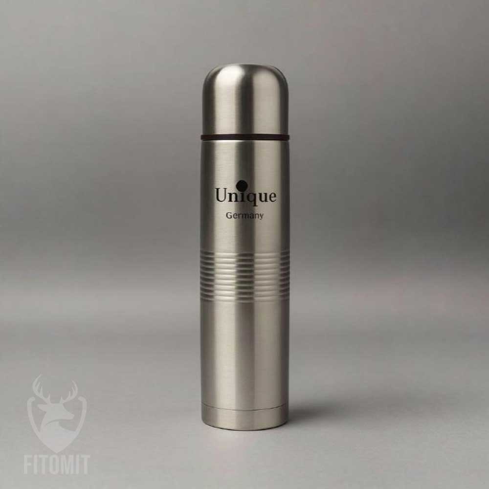فلاسک UNIQUE حجم 0.5L| فلاسک مدل خط دار گنجایش 0.5 لیتر | فلاسک یونیک ظرفیت 0.5 لیتر استیل | خرید فلاسک یونیک نیم لیتری از کوهکده