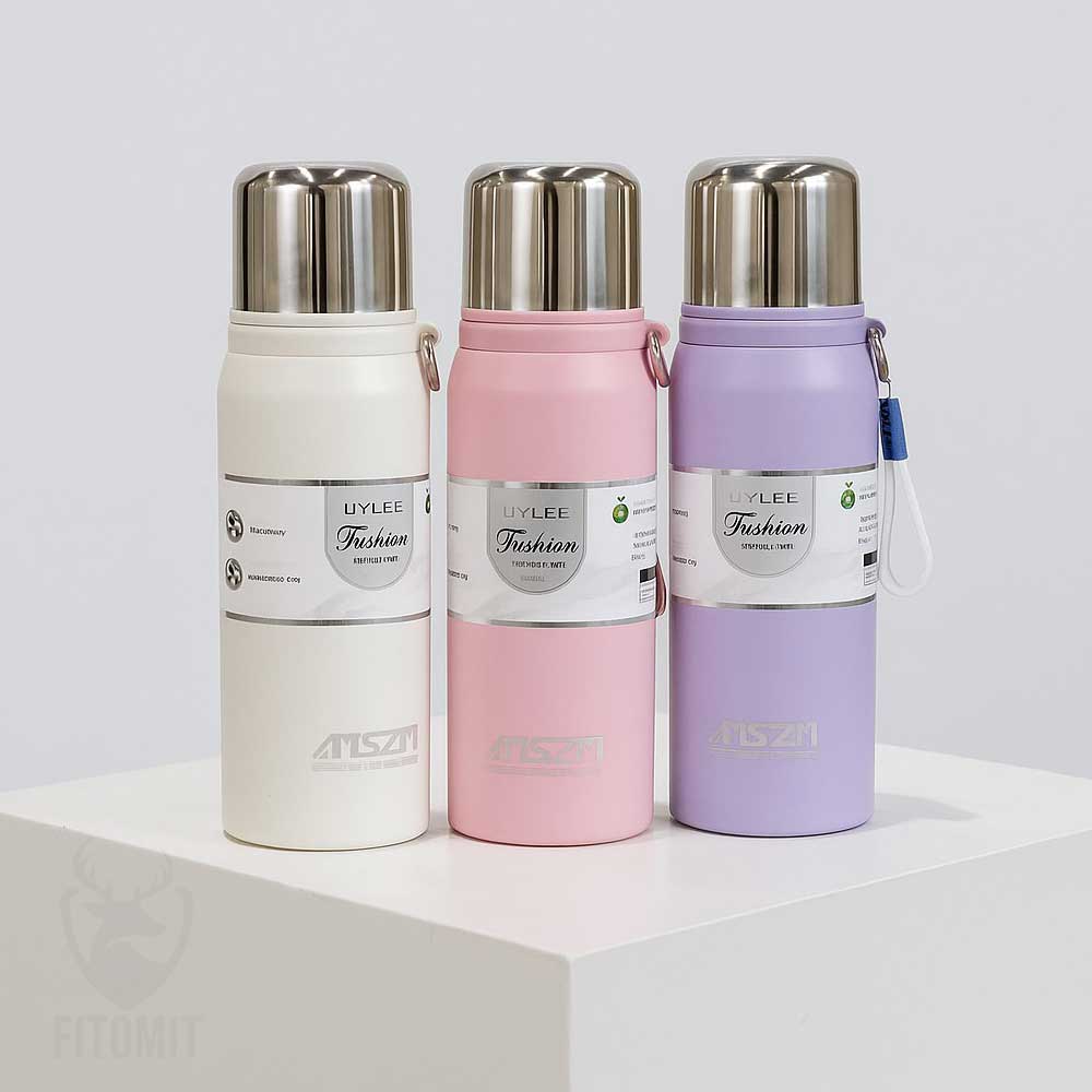 فلاسک پاستیلی SZM CUP حجم 500ML| خرید تراول ماگ 800میل | قیمت تراول ماگ چایی خوری | تراول ماگ استیل 800میلی | قیمت تراول ماگ | فلاسک استیل | کوهکده