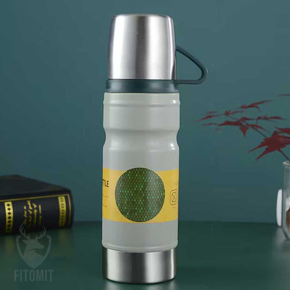 فلاسک VACUUM BOTTLE حجم 680ML| خرید تراول ماگ دسته دار | تراول ماگ 600 میل تایسو | خرید تراول ماگ 600 میل | تراول ماگ دسته دار | تراول ماگ
