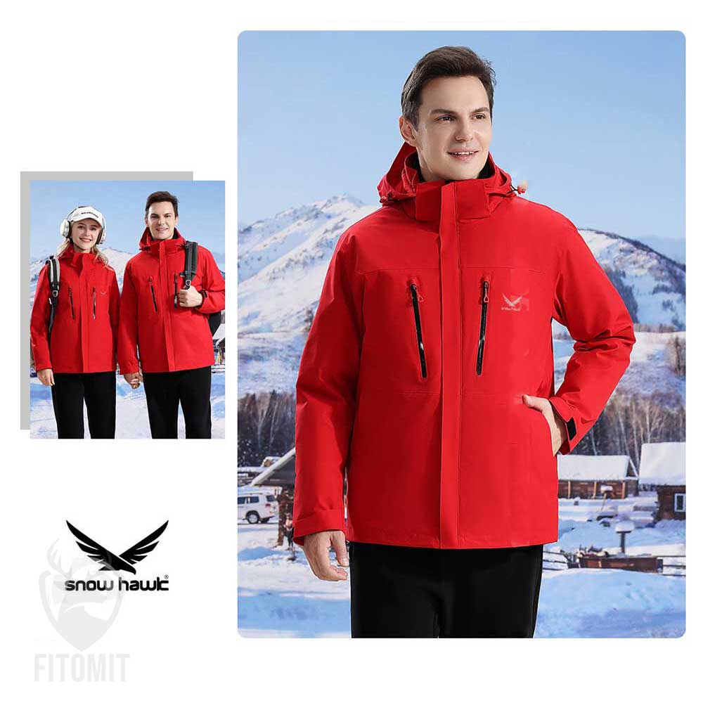 کاپشن دو پوش پر SNOWHAWK 68997-WM - Image 2