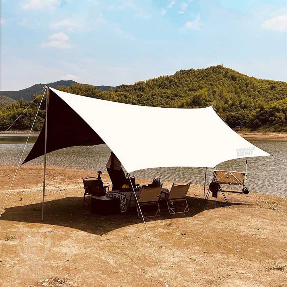 تارپ کمپینگ BLACK DEER BD4040| سایه بان چادر|‌سایه بان ماشین | سایه بان کمپینگ | سایه بان کوهنوردی | سایه بان طبیعتگردی |‌سایه بان پیک نیک | خرید سایه بان