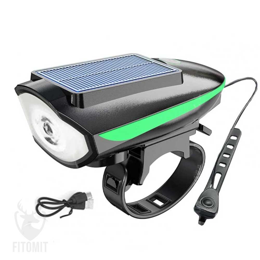 چراغ دوچرخه BICYCLE LIGHT مدل S7599 | خرید چراغ دوچرخه | چراغ دوچرخه بوق دار | خرید چراغ دوچرخه | چراغ جلوی دوچرخه | کوهکده