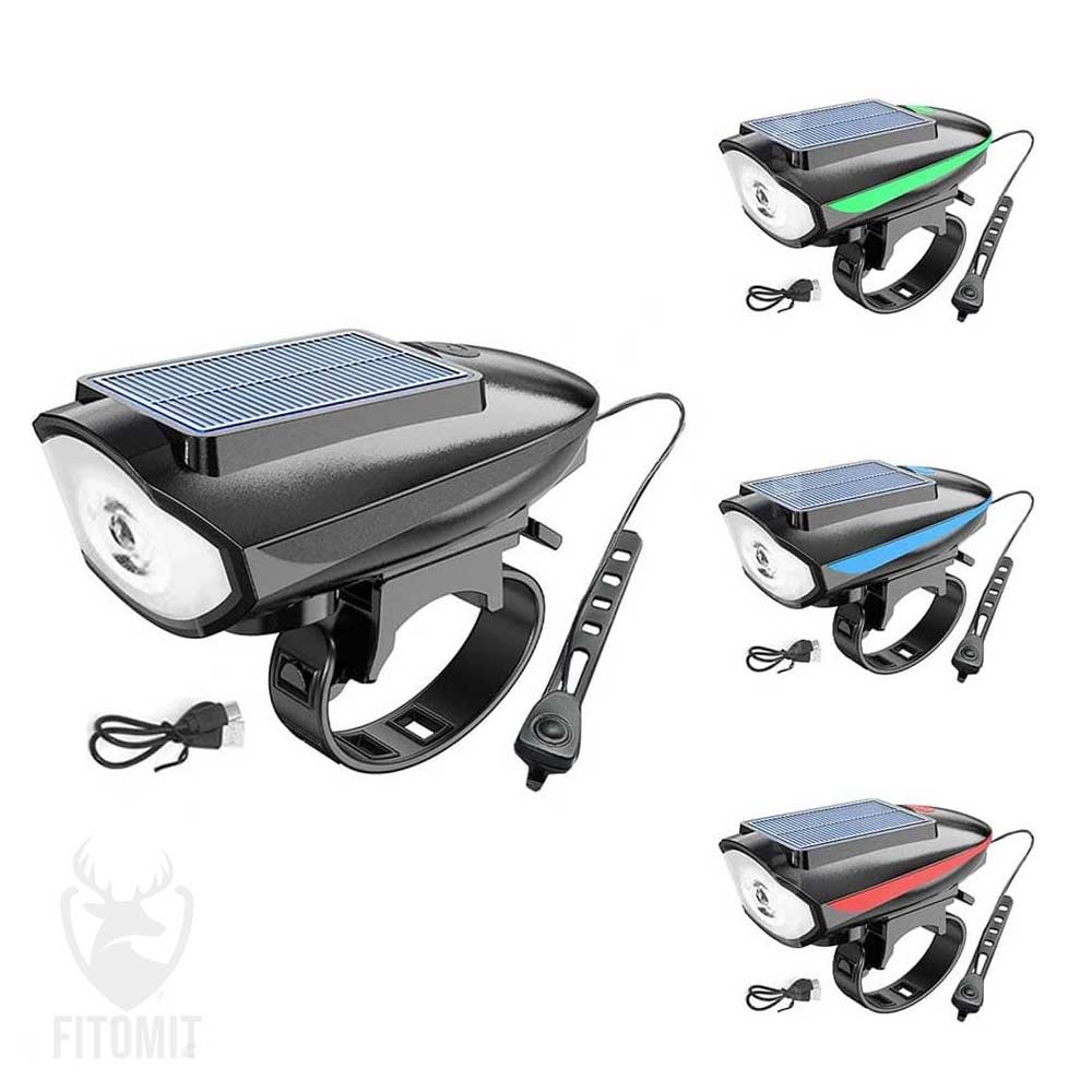 چراغ دوچرخه BICYCLE LIGHT مدل S7599 | خرید چراغ دوچرخه | چراغ دوچرخه بوق دار | خرید چراغ دوچرخه | چراغ جلوی دوچرخه | کوهکده