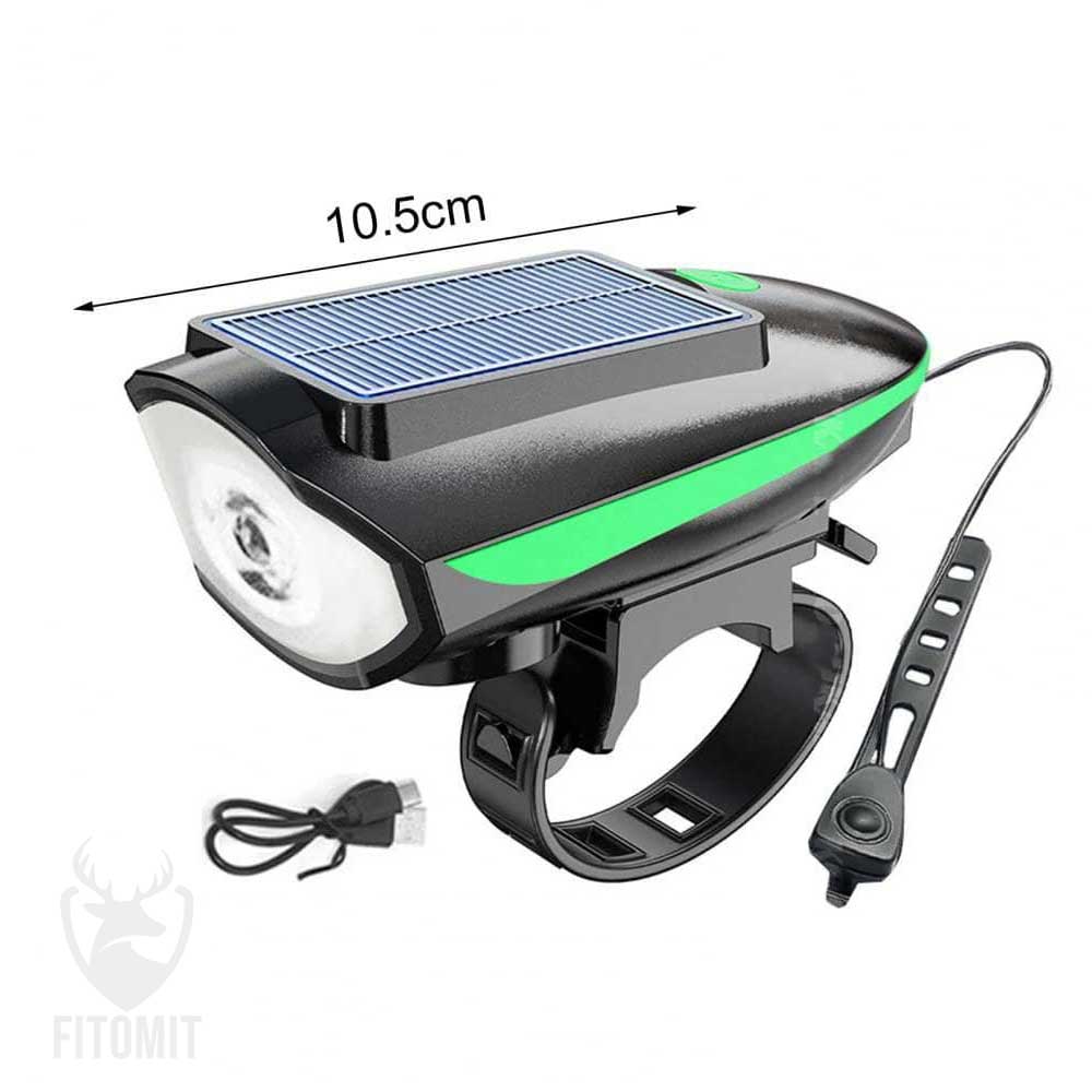 چراغ دوچرخه BICYCLE LIGHT مدل S7599 | خرید چراغ دوچرخه | چراغ دوچرخه بوق دار | خرید چراغ دوچرخه | چراغ جلوی دوچرخه | کوهکده