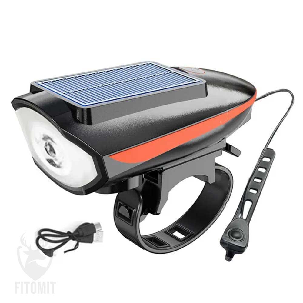 چراغ دوچرخه BICYCLE LIGHT مدل S7599 | خرید چراغ دوچرخه | چراغ دوچرخه بوق دار | خرید چراغ دوچرخه | چراغ جلوی دوچرخه | کوهکده