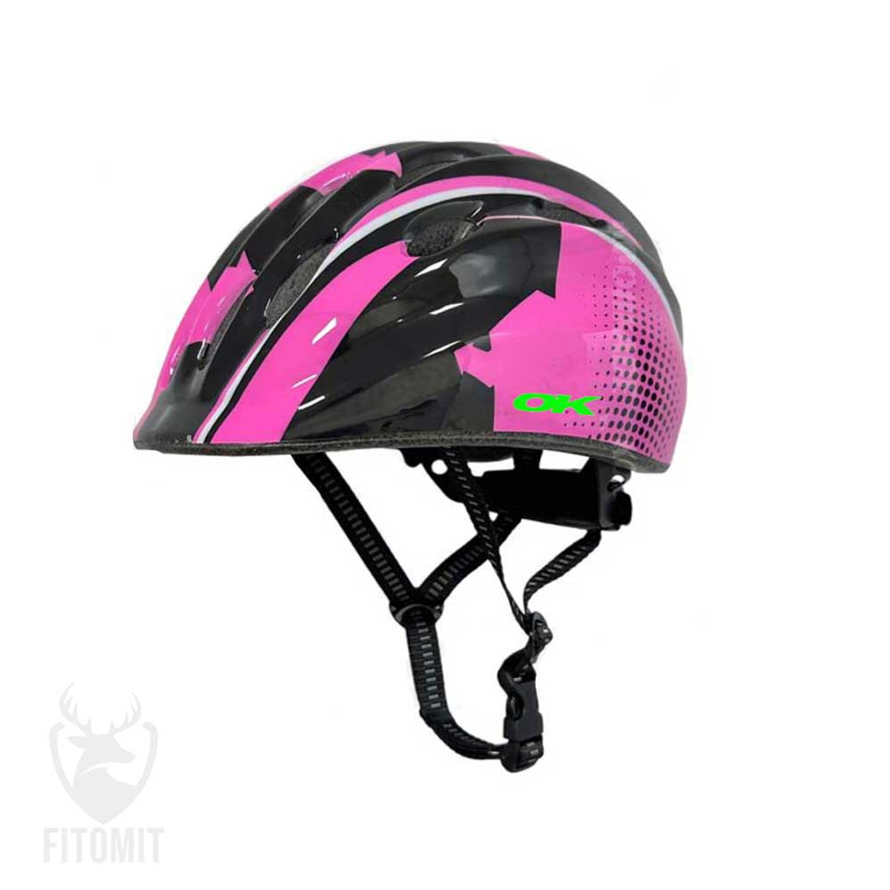 کلاه دوچرخه OVERLOAD مدل بچگانه 02| خرید کلاه دوچرخه بچه گانه | کلاه دوچرخه اورلورد طرح رنگارنگ | کلاه قناری دوچرخه سواری | کوهکده