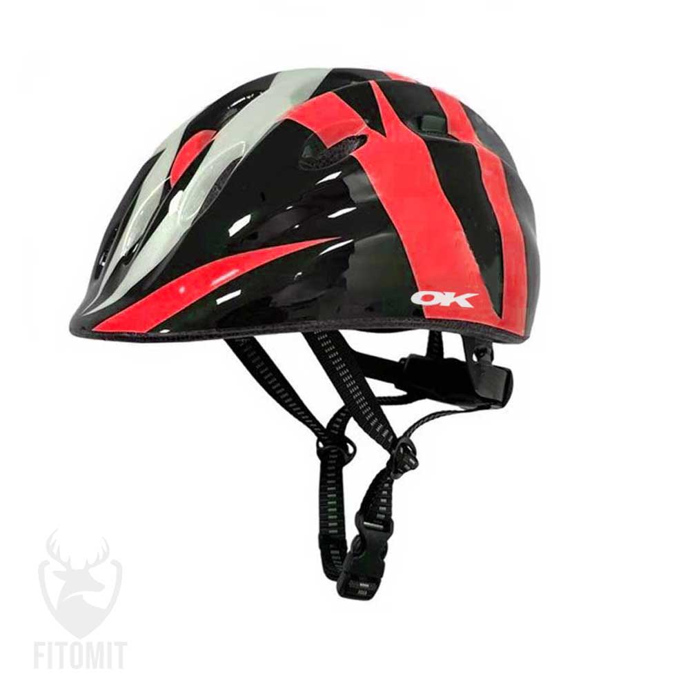 کلاه دوچرخه OVERLOAD مدل بچگانه 02| خرید کلاه دوچرخه بچه گانه | کلاه دوچرخه اورلورد طرح رنگارنگ | کلاه قناری دوچرخه سواری | کوهکده