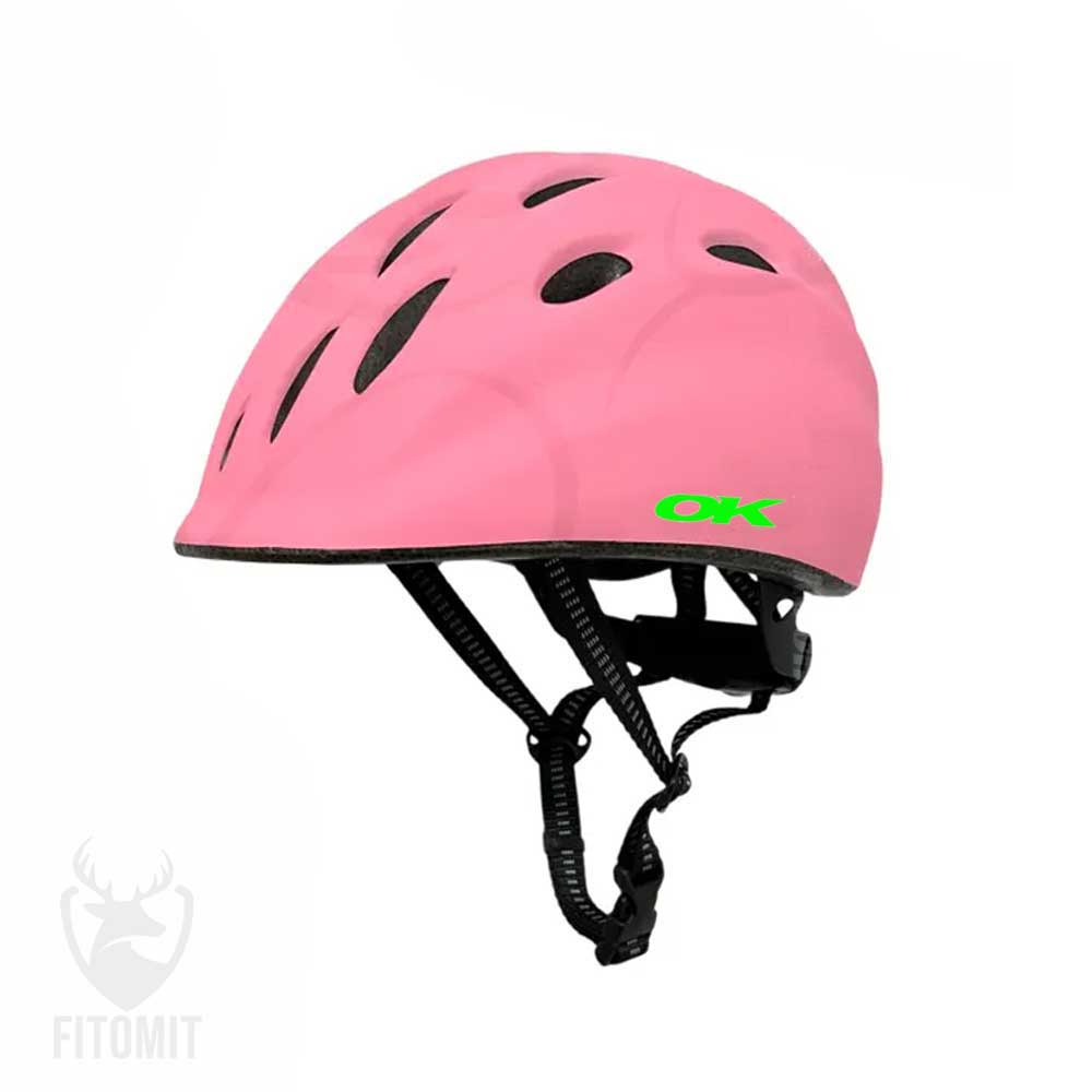 کلاه دوچرخه بچگانه OK مدل P21-M| خرید کلاه دوچرخه بچه گانه | کلاه دوچرخه اورلورد طرح رنگارنگ | کلاه دوچرخه سواری | کوهکده