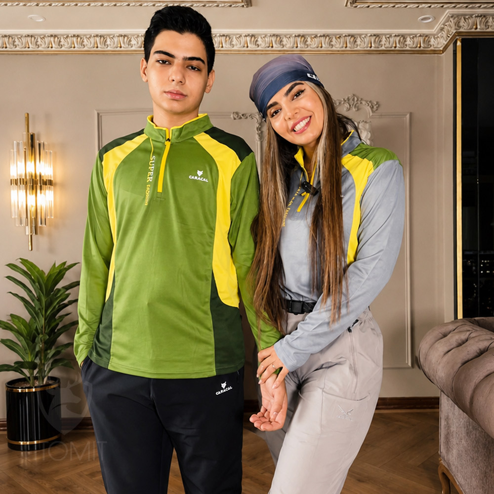 تیشرت نیم زیپ Super Fashion B1719| تیشرت نیم زیپ سوپر فشن | خرید اقساطی تیشرت نیم زیپ مناسب کوهنوردی |قیمت تیشرت نیم زیپ مناسب کمپ