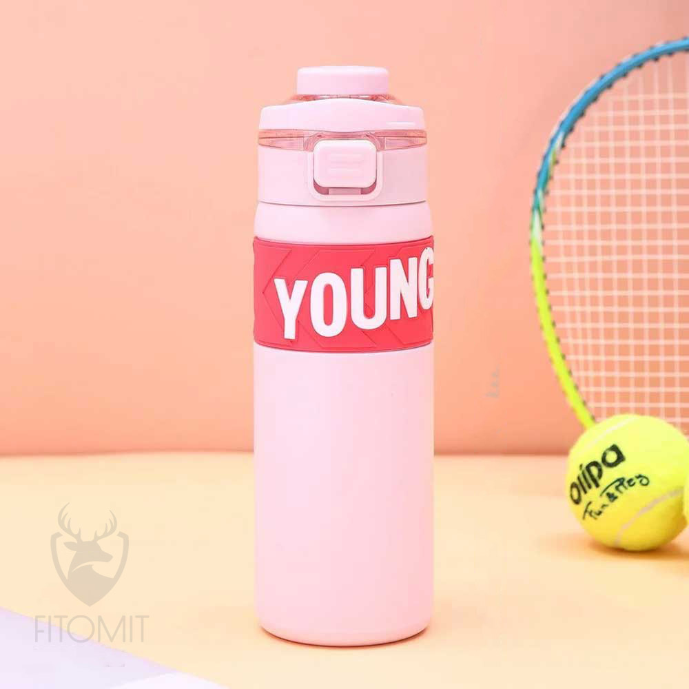 تراول ماگ دو حالته YOUNG حجم 650ML|فلاسک استیل |فلاسک مسافرتی |فلاسک نوشیدنی گرم و سرد |ماگ قهوه | لیوان کمپینگ و کوهنوردی