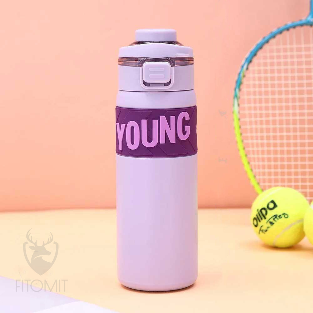 تراول ماگ دو حالته YOUNG حجم 650ML|فلاسک استیل |فلاسک مسافرتی |فلاسک نوشیدنی گرم و سرد |ماگ قهوه | لیوان کمپینگ و کوهنوردی