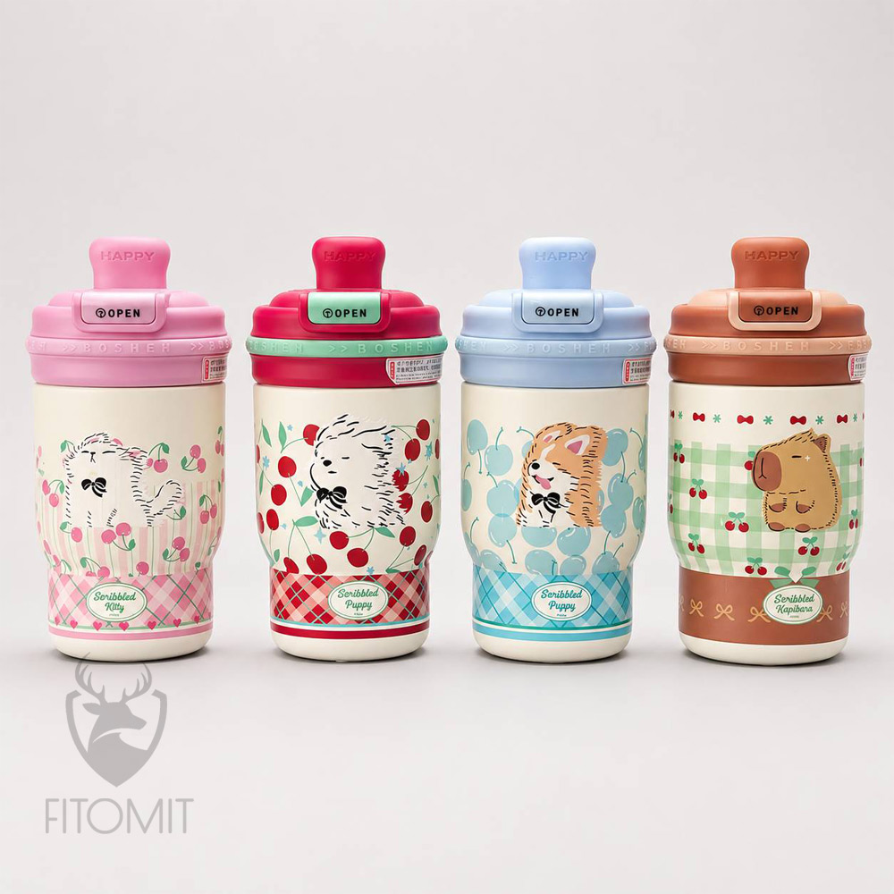 تراول ماگ CUPY BARA حجم 410ML|فلاسک استیل |فلاسک مسافرتی |فلاسک نوشیدنی گرم و سرد |ماگ قهوه | لیوان کمپینگ و کوهنوردی